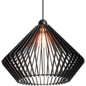 NEW Wood Pendant Light Chic Modern Boho